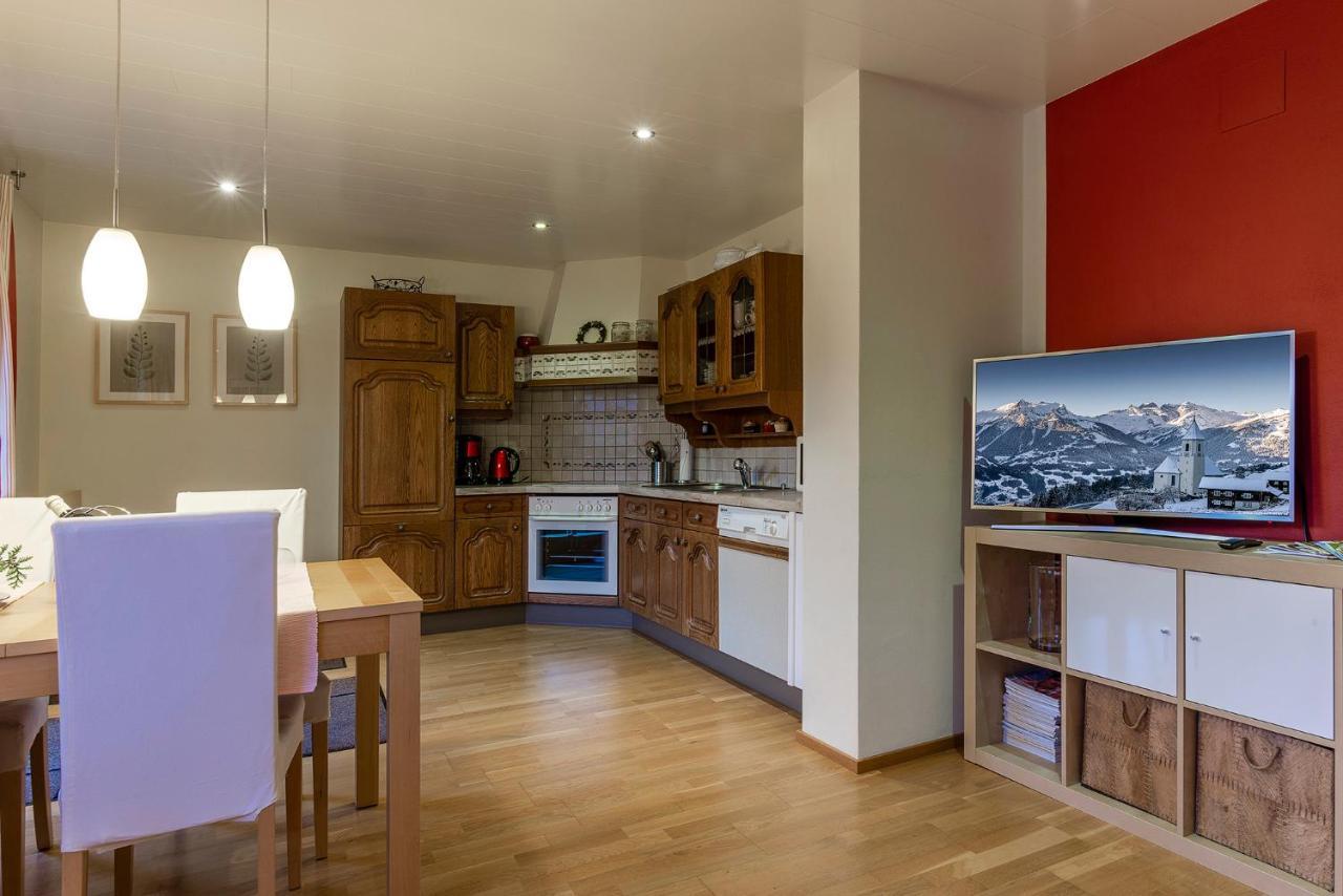 Haus Battlogg Daire Bartholomäberg Dış mekan fotoğraf